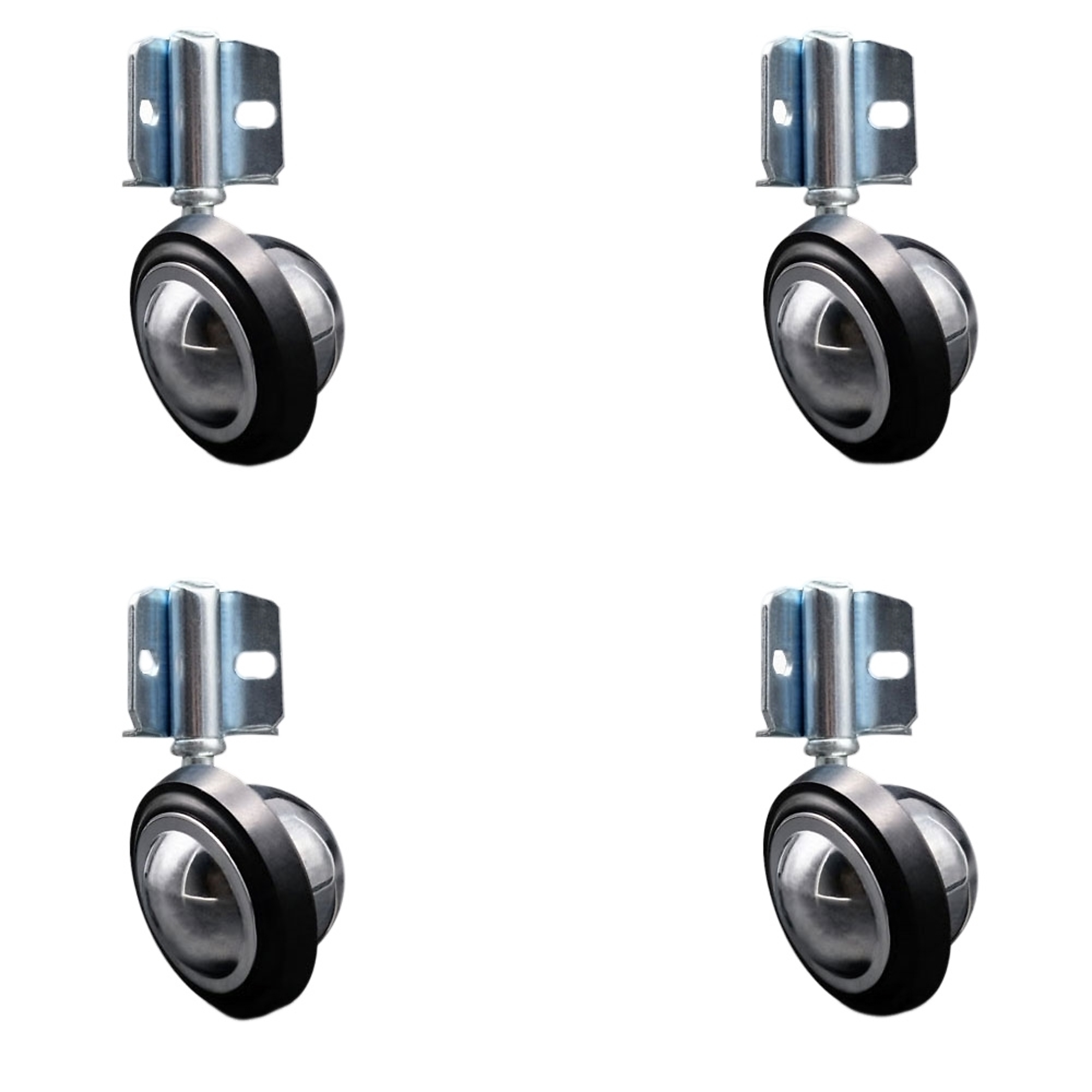 Service Caster, 3in. Stem Casters, Wheel Diameter 3 in, Caster Type Swivel, Package (qty.) 4, Model# SCC-GR01S30-DCR-BC-71678-4-CB90-4